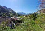Traumhaftes, sonniges Grundstück mit altem Baumbestand mitten im Almtal, in erhöhter, idyllischer Natur-Ruhelage!