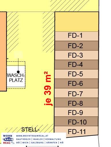 Großflächige, überdachte Stellplätze mit je 39 m². Ideal für Wohnmobile, Boote, Anhänger, ...