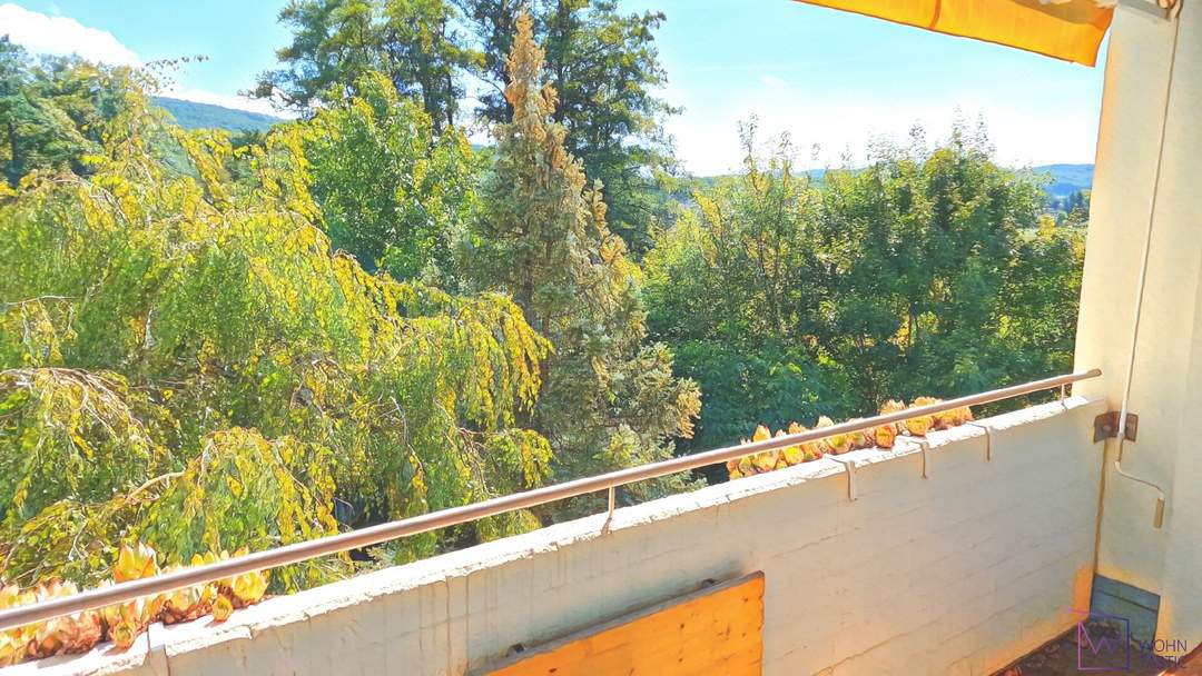 Kompakte Starterwohnung mit S/W-Loggia gleich bei Wien