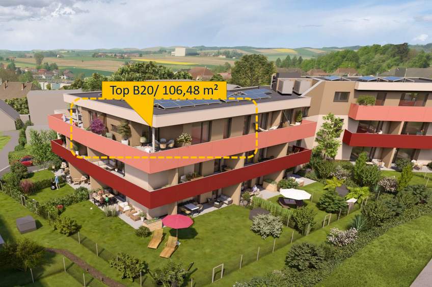 4-Zi Penthouse mit Weitblick in den STADTTERRASSEN PEUERBACH - provisionsfrei! ** JETZT FRÜHKÄUFER-RABATT!**, Wohnung-kauf, 561.831,€, 4722 Grieskirchen