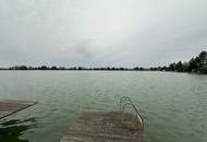 UFERPARZELLE - kleines massives Ferienhäuschen mit privaten Uferbereich auf Pachtgrund