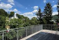 Dachterrassen-Maisonette im Altbau in sensationeller Zentrumslage mit Wienerwald-Blick