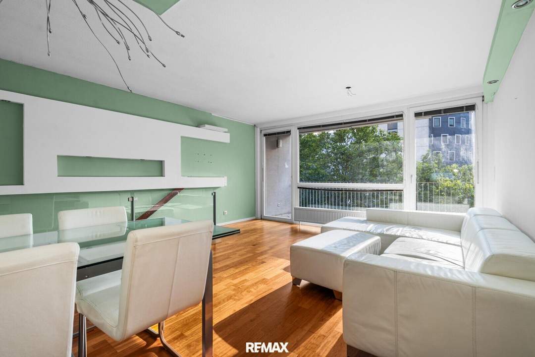 "Uno City- Donau City- 3 Zimmer Maisonette- Loggia"
