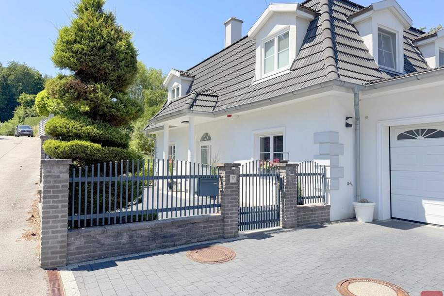 Hochwertiges Eigenheim mit Badeteich, Sonnenterrasse und Doppelgarage, Haus-kauf, 890.000,€, 3400 Tulln