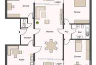 Wohnglück für Familien: Lichtdurchflutete 4 Zimmer-Wohnung
