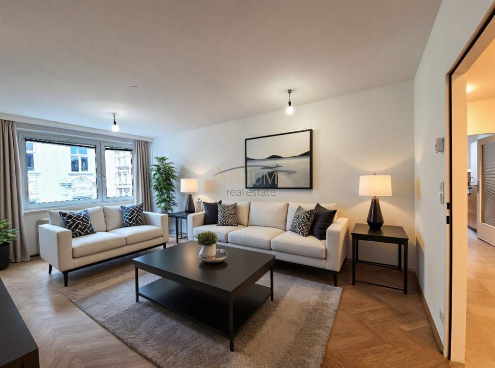 Stilvolle &amp; Lichtdurchflutete 3-Zimmer-Wohnung beim Kutschkermarkt