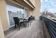 Möblierte 2-Zimmer-Wohnung in den Klagenfurter Stadtvillen mit Westterrasse &amp; Tiefgarage