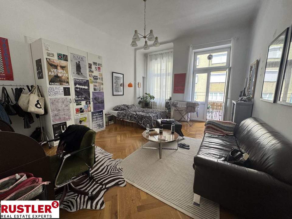 Top Altbauwohnung mit zwei Balkonen in Best-Lage | bis 03/27 befristet vermietet!