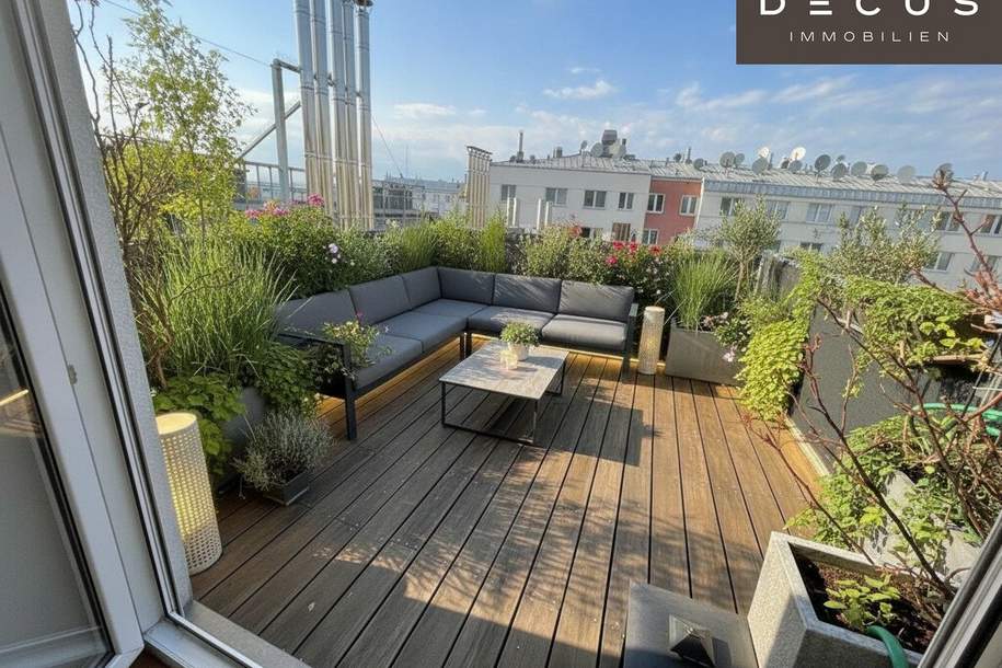2 Terrassen Dachgeschoßwohnung | Fernblick | Ruhelage, Wohnung-kauf, 1.290.000,€, 1030 Wien 3., Landstraße