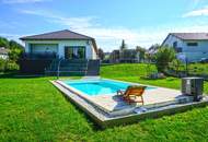 Perfekter Familienhit! Moderner Bungalow mit Pool in Wolfsgraben