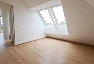GRÜNBLICK, RUHELAGE, sonniges 46 m2 Dachgeschoß mit 20 m2 Terrasse, 2 Zimmer, Komplettküche, Wannenbad, Lavendelweg