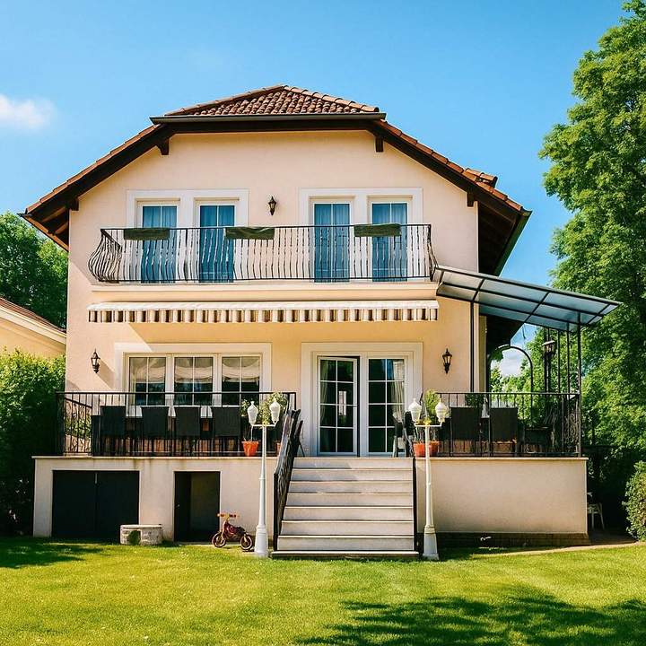 IHRE CHANCE: 192 m²-VILLA +719 m² EIGENGRUND +GRÜNLAGE +GARAGE +VOLLKELLER