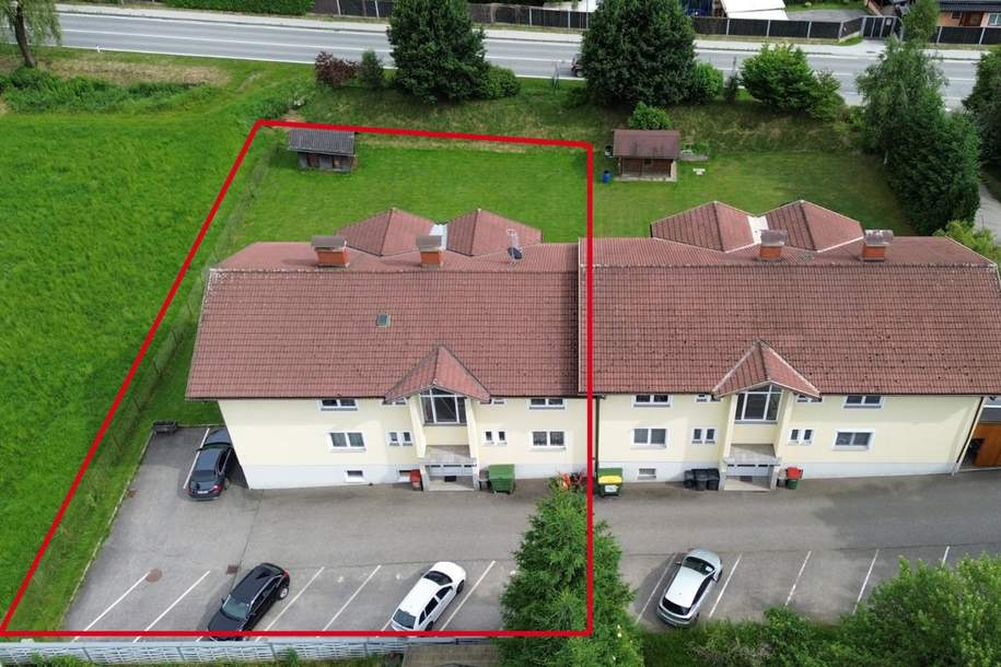 Attraktives Wohnhaus mit 5 vermieteten Wohneinheiten in zentrumsnaher Lage/ Feldkirchen, Gewerbeobjekt-kauf, 695.000,€, 9560 Feldkirchen