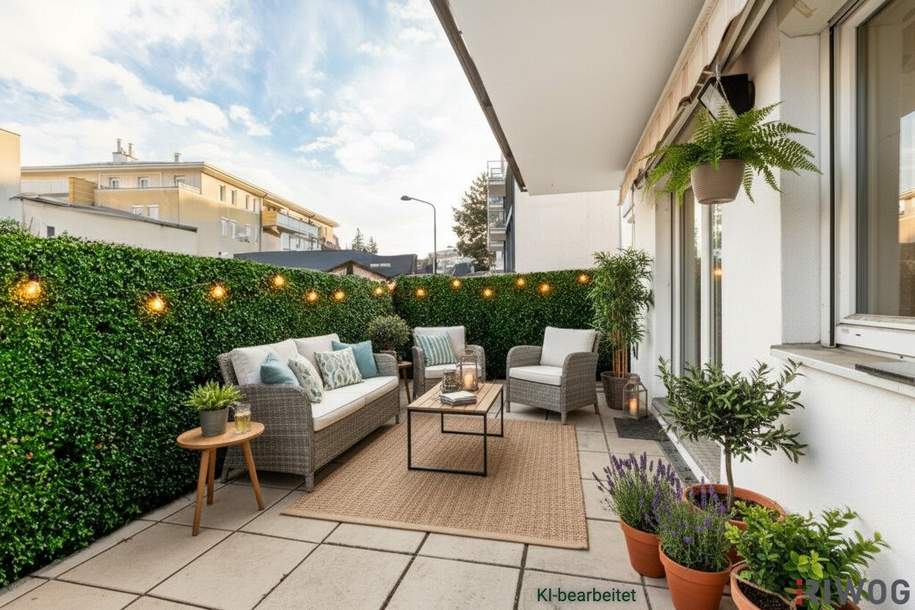 Ruhig wohnen. Urban angebunden. Grün genießen. 2-Zimmer-Gartenwohnung in Hietzing – mit Garagenstellplatz, Wohnung-kauf, 312.000,€, 1130 Wien 13., Hietzing