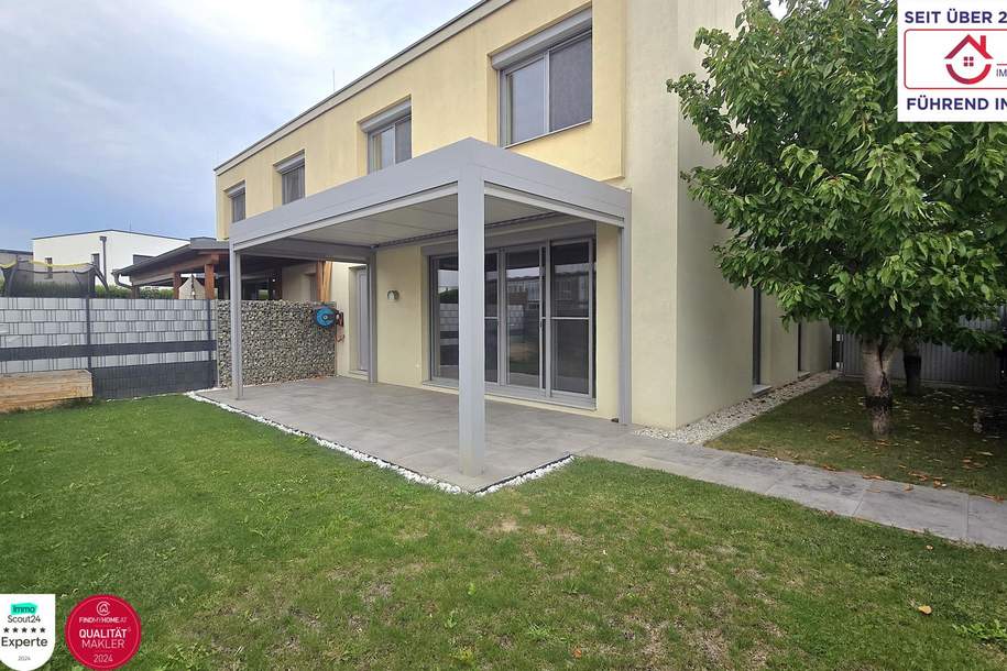 4-Zimmer-Doppelhaushälfte mit Photovoltaik und 3 Stellplätzen, Haus-kauf, 440.000,€, 2441 Baden