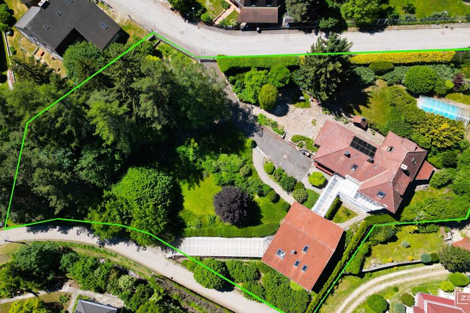 BAUGRUNDSTÜCK IN MAUERBACH – 4.242 m² IN RUHIGER HANG- UND GRÜNLAGE MIT ENTWICKLUNGSPOTENZIAL | MIT ALTBESTAND | ZELLMANN IMMOBILIEN, Grund und Boden-kauf, 1.495.000,€, 3001 Sankt Pölten(Land)