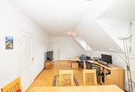 Traumlage Freisaal: Gepflegte Zweizimmerwohnung im Dachgeschoss