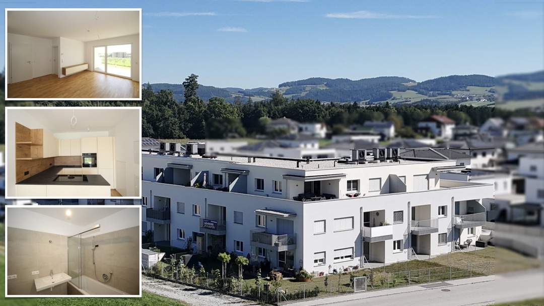ERSTBEZUG - Ruhige, teilmöblierte und barrierefreie 55 m² Wohnung in Hagenberger Bestlage - ab sofort zu mieten