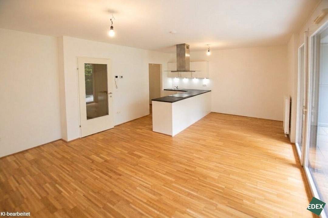 Attraktive 2-Zimmer Wohnung mit Garten nahe S-Bahn-Station Jedlersdorf
