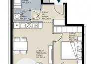 U-Bahn-Station U1 Kagran I Moderne Wohnung mit hochwertiger Ausstattung und Loggia I Donau Zentrum Nähe I Rooftop Pool I Sauna &amp; Fitness