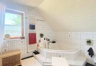 Bezugsfertiges Einfamilienhaus voll unterkellert mit Doppelcarport und Garage am Ende einer Sackgasse