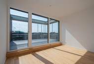 EXKLUSIVE PENTHOUSE-WOHNUNG – 63 m² DACHTERRASSE – SOFORT VERFÜGBAR! Luxuriöses Penthouse inkl. Tischler-Küche, zwei Dachterrassen und TG-Stellplatz!