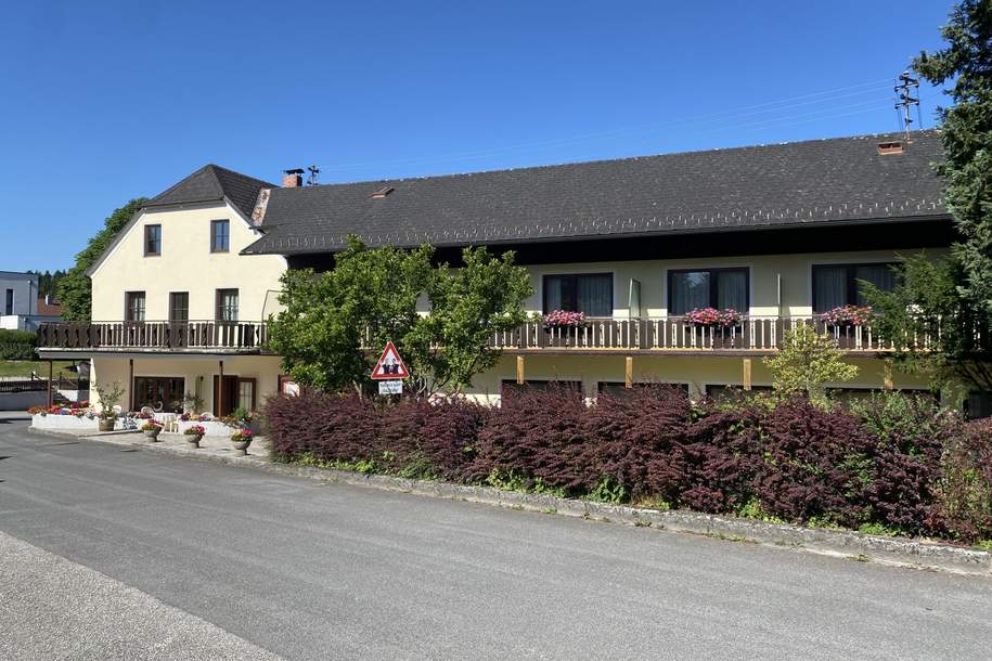 Gasthaus - Fremdenzimmer - Wohnungen, Gewerbeobjekt-kauf, 850.000,€, 4362 Perg