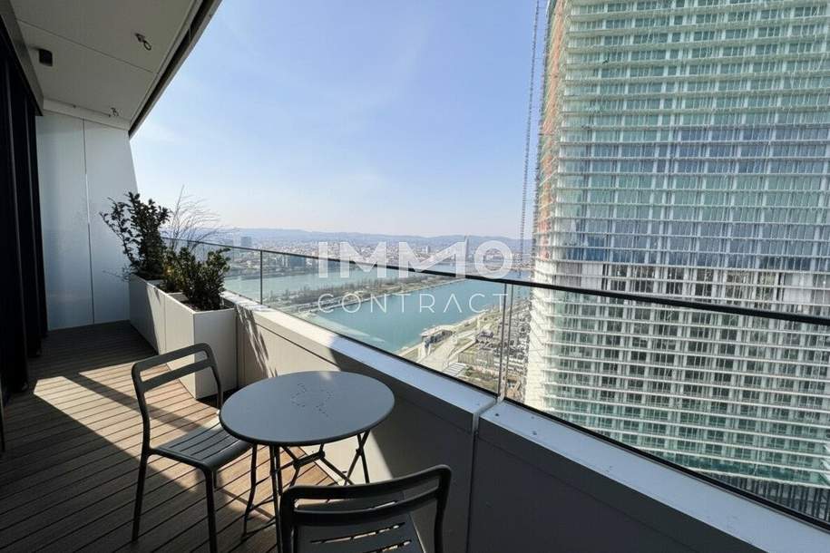 Fantastischer Erstbezug mit durchdachtem Grundriss, Balkon und Sonnenuntergang (Doorman, Gym, Pool, Lounges), Wohnung-kauf, 424.710,€, 1220 Wien 22., Donaustadt