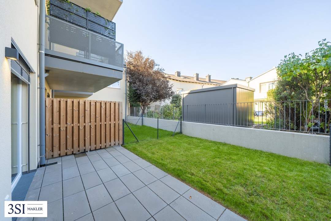 Familienleben auf zwei Ebenen mit eigenem Garten