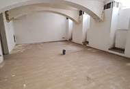 HILLERSTRASSE, straßenseitige 86 m² Lagerfläche oder Hobbyraum, 2 Räume, Parkettböden, Kellergeschoß