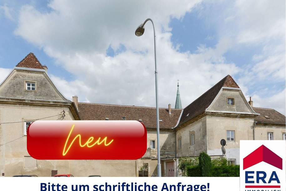 Wohnen im Schloss - Frisch sanierte Wohnung im Schloss Hauskirchen, Wohnung-miete, 890,00,€, 2184 Gänserndorf