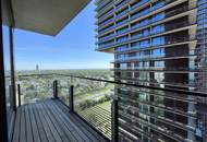 Blick auf die Vienna Skyline - Wohnen im Triiiple Tower