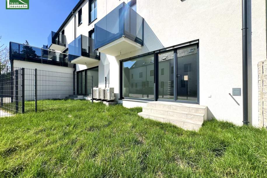 Erstbezug, Ziegelmassiv-Bauweise, 3-Schichtverglasung, Luftwärmepumpe, Stellplätze, S-Bahn 5 Minuten entfernt. - WOHNTRAUM, Haus-kauf, 520.001,€, 2481 Mödling