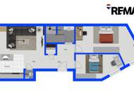 "Lichtdurchflutete 3-Zimmer-Wohnung mit Wohnküche & Kochinsel | 83 m²"