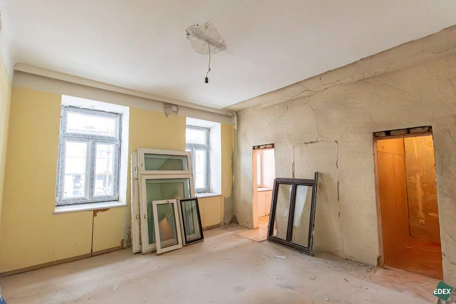 Sanierungsbedürftige 4-Zimmer Wohnung I Unmittelbar an der U3, Wohnung-kauf, 305.000,€, 1030 Wien 3., Landstraße