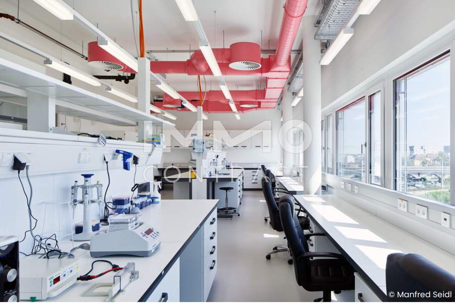 Voll ausgestattete Laborflächen im Businessquartier TwentyOne - Flächen teilbar, Gewerbeobjekt-miete, 1210 Wien 21., Floridsdorf