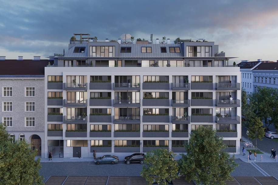 NEU: U6 - Burggasse - WOHNEN AM PARK - Urban &amp; Grün, Wohnung-kauf, 338.500,€, 1160 Wien 16., Ottakring