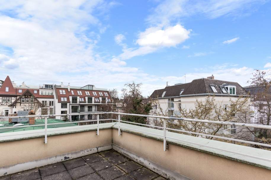 Hoch hinaus! – Ihr klimatisiertes Büro mit Terrasse, Gewerbeobjekt-miete, 3.598,00,€, 1130 Wien 13., Hietzing