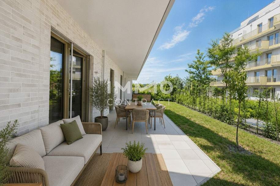 Top-Deal: Provisionsfreie 3-Zimmer-Gartenwohnung im Erstbezug, Wohnung-kauf, 259.000,€, 1210 Wien 22., Donaustadt