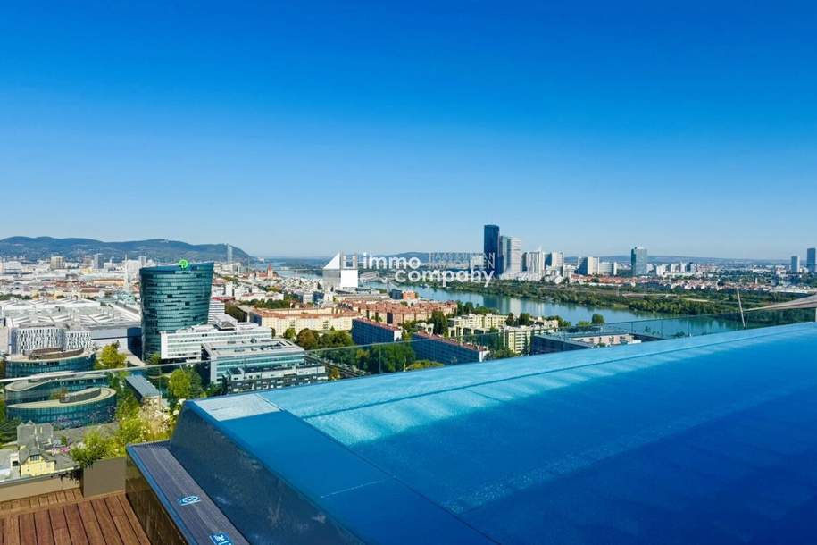 Ideale Wohnung mit Balkon und Stadtblick in einem neuen, mehrstöckigen Premiumgebäude! Pool, Sauna, Gym! 2. Bezirk. U2, Wohnung-kauf, 393.200,€, 1020 Wien 2., Leopoldstadt