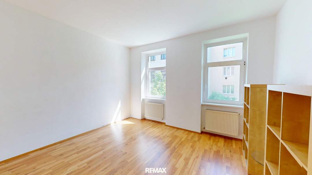 Hofseitige 2-Zimmer-Wohnung nahe Hauptbahnhof und Fußgängerzone Favoritenstraße