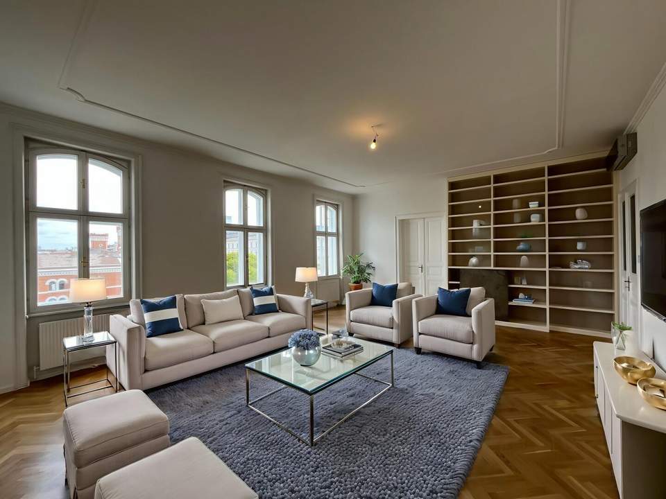 1090! Wunderschöne 3,5-Zimmer Altbauwohnung in Toplage!