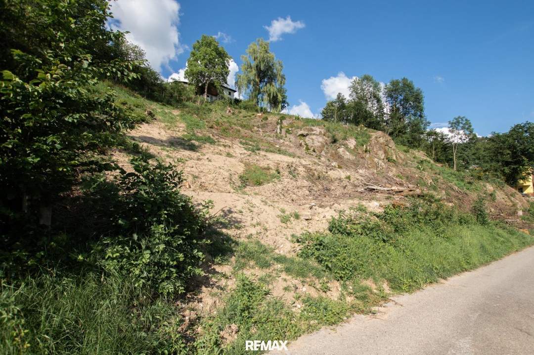 Großes sonniges Grundstück in Südhanglage