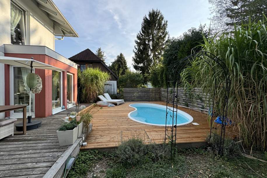 2 Einfamilienhäuser mit Garten, Sauna und Pool! Auch separat zu erwerben!, Haus-kauf, 1210 Wien 21., Floridsdorf