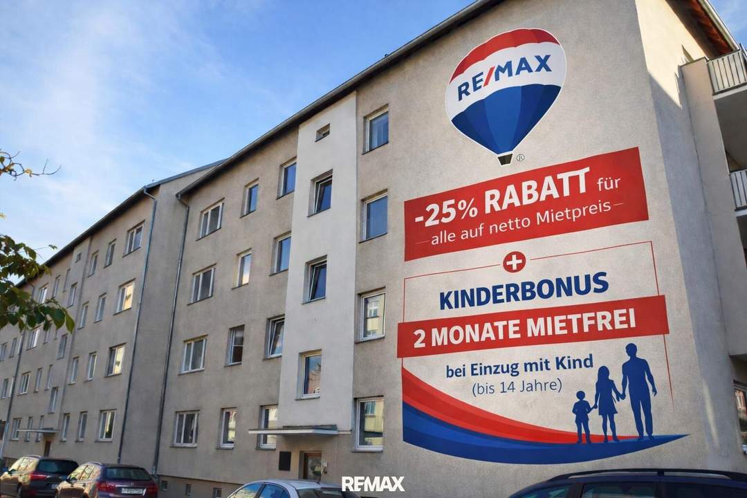 PROVISIONSFREI! Sanierte 3 ZI-Mietwohnung - Ref. DGs33-9