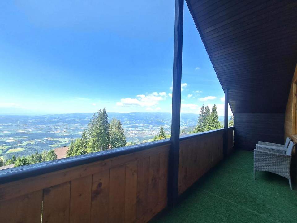 2-Zimmer-Wohnung auf der Koralpe mit Garten und Terrasse