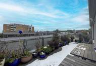 Traumhafte Dachgeschoßwohnung in 1100 Wien: 110m², 3 Zimmer, 2 Terrassen!