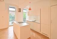 Stilvolle Altbaugartenmaisonette mit Balkon
