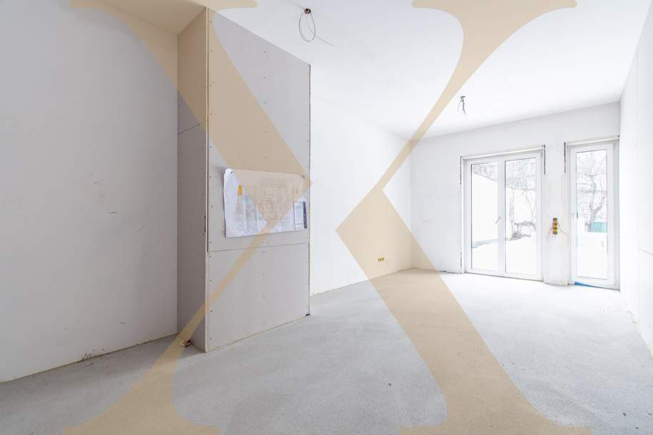 ERSTBEZUG! Hochwertige 2-Zimmer-Wohnung mit gemütlichen Eigengarten in Linz-Urfahr zu verkaufen!, Wohnung-kauf, 339.000,€, 4040 Linz(Stadt)