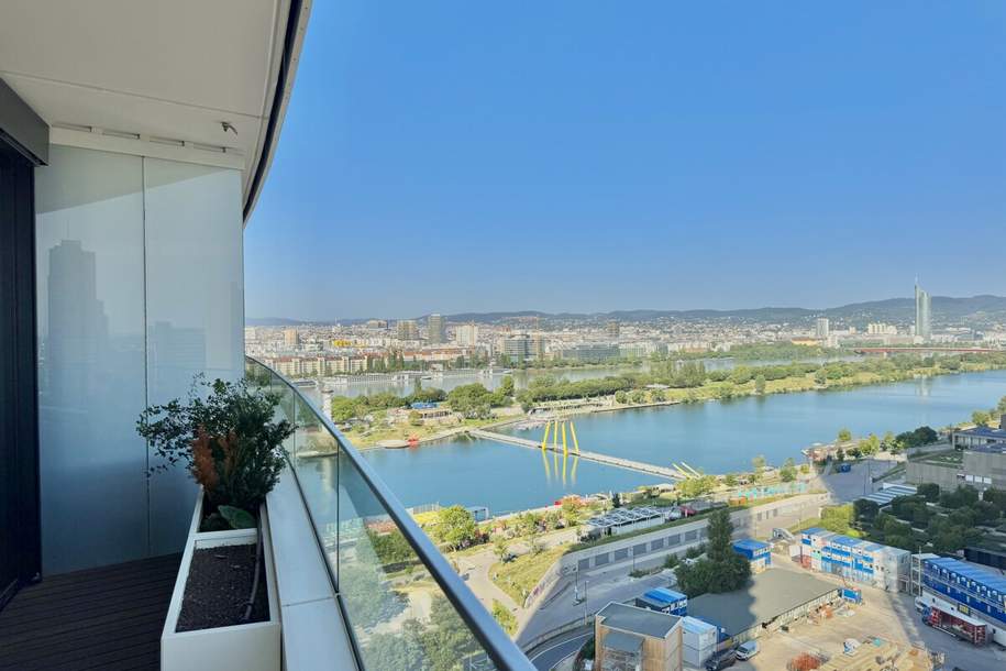 Höchste Wohnkultur - 2 Zimmer Highlight in DANUBEFLATS inkl. Wellness, Gym and Pool, Wohnung-kauf, 610.000,€, 1220 Wien 22., Donaustadt